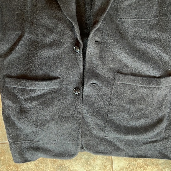 Banana republic men’s black “wool” jacket - Picture 4 of 5